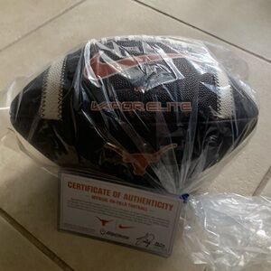 Nike Texas Longhorns Vapor Elite Team Issued Game Football